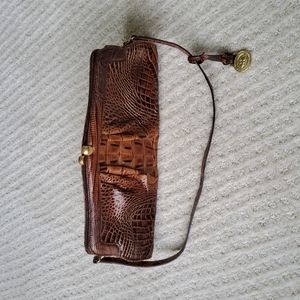 Brahmin Clutch/ Shoulder Bag Brown